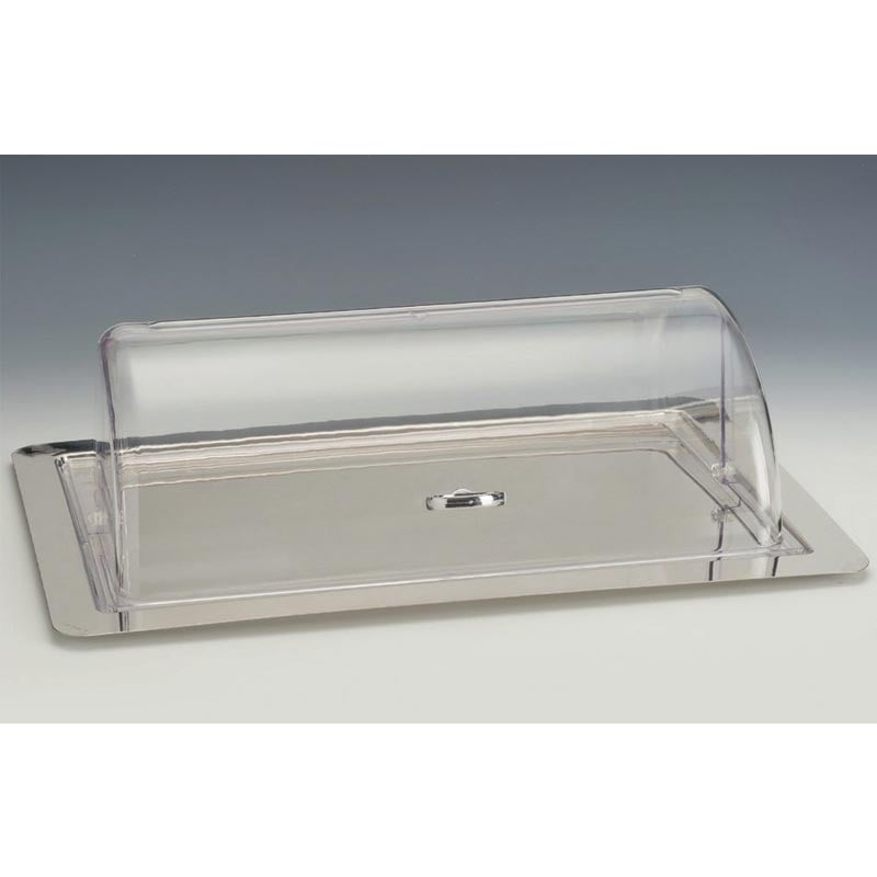 Zicco ZCP-770 Polikarbon Rolltop Kapaklı Çelik Tepsili Muhafaza Kabı GN 1/1 62x42 cm