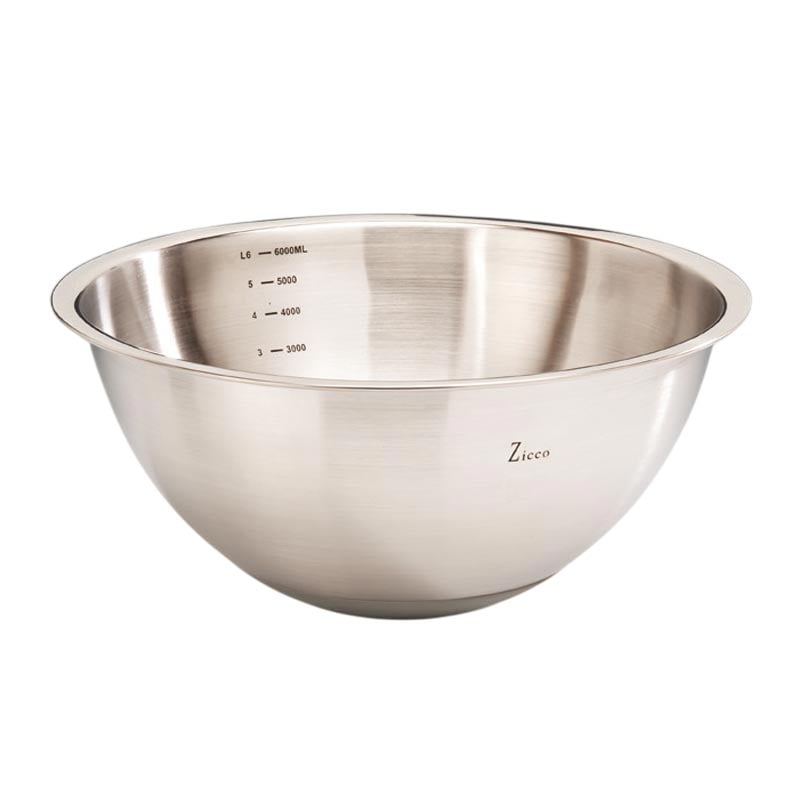 Zicco ZKC 580-6 Çelik Karıştırma Kabı 33x15 cm