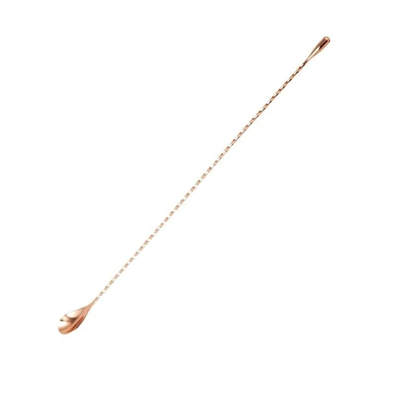 Biradlı BRD-684 Bar Kaşık, 50 cm, Bakır