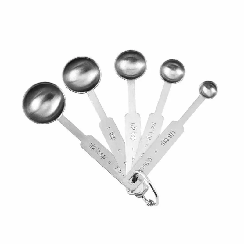 Epinox KÖ-5 Çelik Kaşık Ölçek 5li