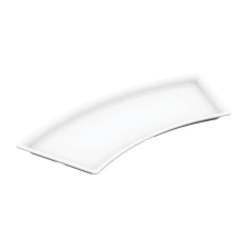 Külsan 104015.CW Gastro Boutique Melamin Teşhir Tabağı, Yarım Ay 40x15 cm