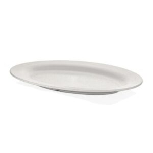 Külsan 11051.CW Thermoset Yağmur Servis Tabak Oval 51x36 cm