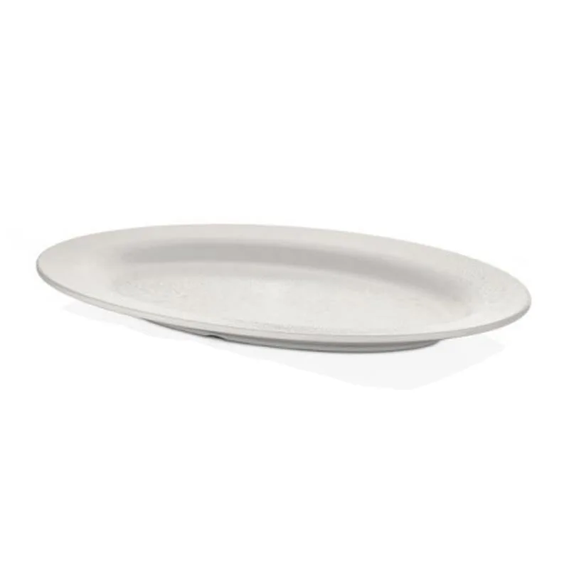 Külsan 11051.CW Thermoset Yağmur Servis Tabak Oval 51x36 cm