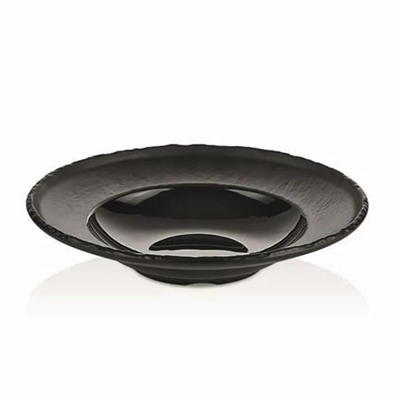Külsan 121.BL Thermoset Makarna ve Salata Tabağı 26 cm Siyah