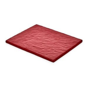 Külsan 17012.R Thermoset Pano Taş Efektli GN 1/2 26.5x32.5 cm Kırmızı
