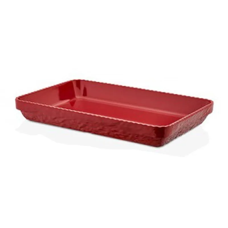 Külsan 21140.R Thermoset Olie Servis 40x26 cm Kırmızı