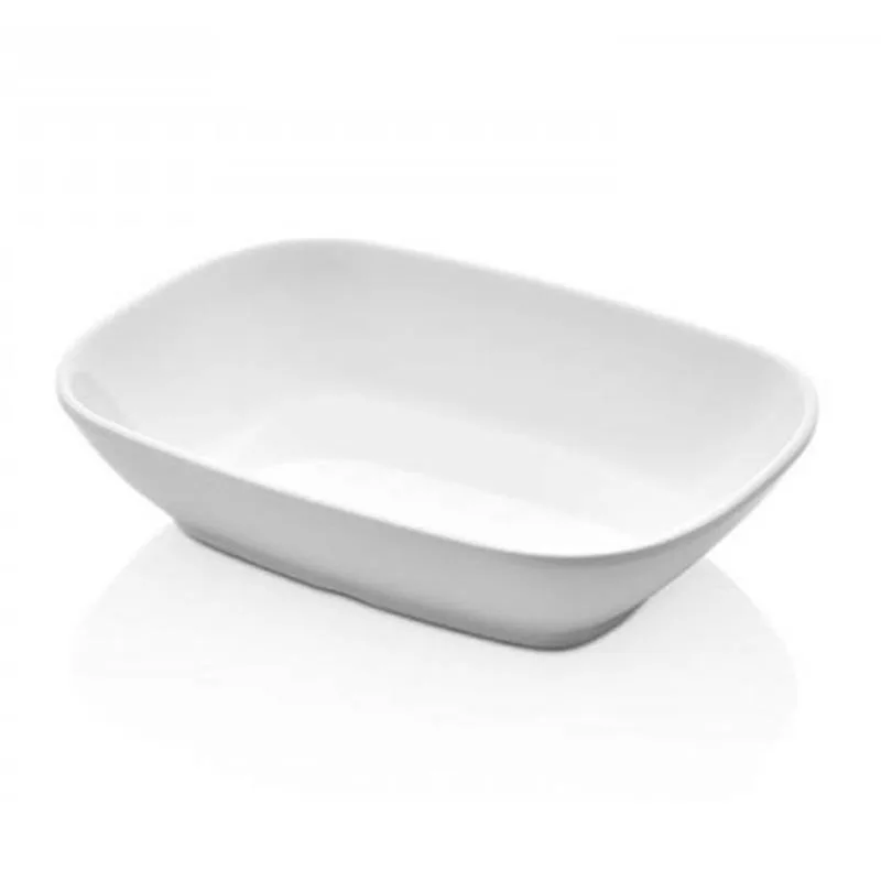 Külsan 3414.PW Thermoset International Kayık Tabak Kare 14.4x10.5 cm