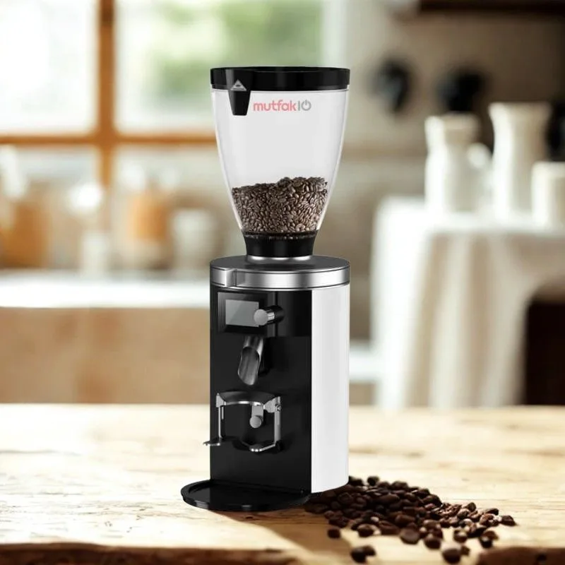 Mahlkönig E65S Espresso Kahve Öğütme Değirmeni Beyaz