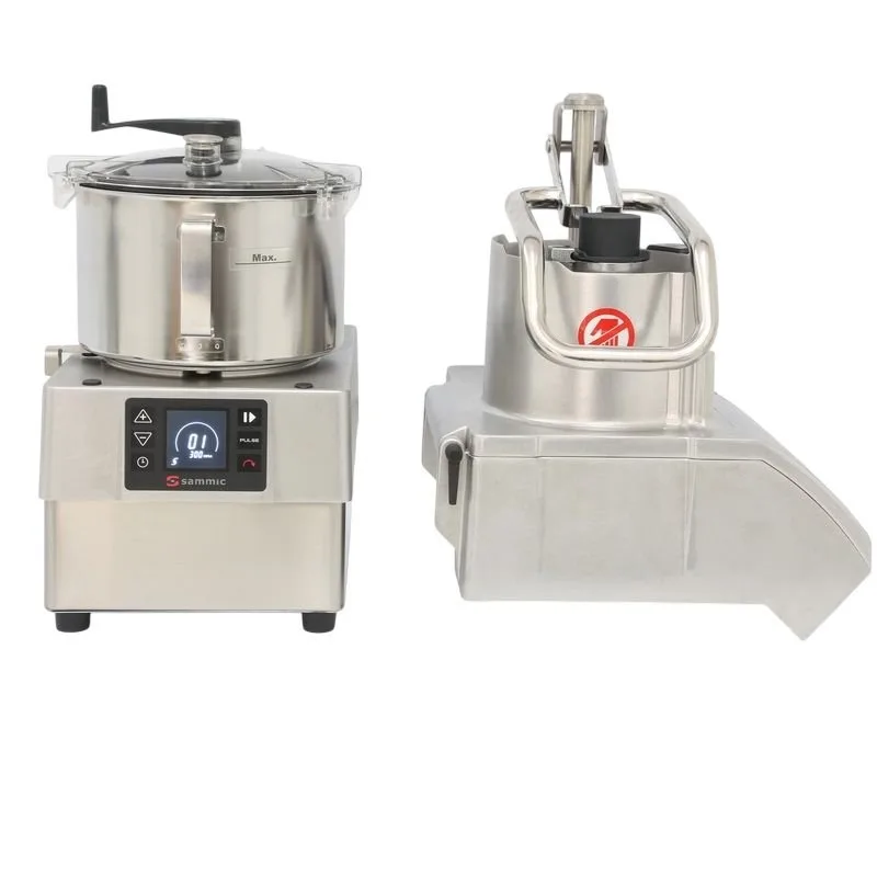 Sammic CK-45V Set Üstü Kombine Parçalayıcı ve Doğrayıcı Hız Ayarlı 1500 W 650 Kg / Saat 5.5 Lt
