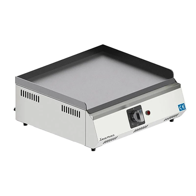 Seamac EDD50 Düz Döküm Izgara, 50 cm, Elektrikli