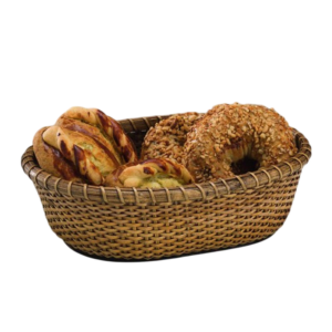 Zicco JF017-1L Rattan Bambu Ekmek Sepeti 19x26 cm