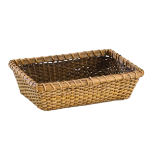 Zicco  JF017-1S Rattan Bambu Ekmek Sepeti 16x22x7 cm