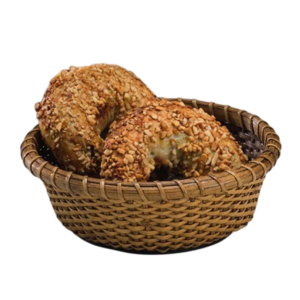 Zicco JF017-3S Rattan Bambu Ekmek Sepeti 18x6.5 cm