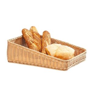Zicco JQ 2022-C Eğimli Plastik Ekmek Sepeti Plastik 46x32x13x6 cm