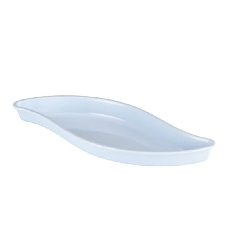 Zicco K-1811 Dolfin Melamin Teşhir Tabağı 51x20x5 cm Beyaz