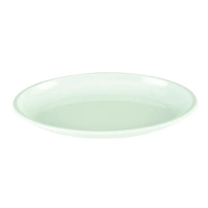 Zicco K-2004 Yuvarlak Melamin Teşhir Tabağı 45.5x3 cm Beyaz