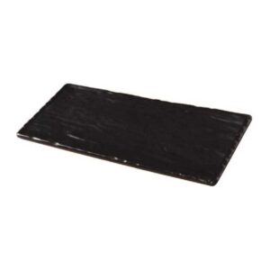Zicco K-2052 Melamin Teşhir Tabağı 19x64.5 cm Siyah