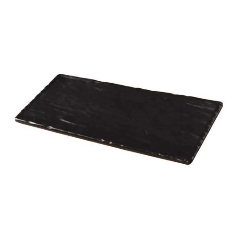 Zicco K-2052 Melamin Teşhir Tabağı 19x64.5 cm Siyah