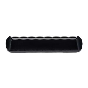 Zicco K-2054 Melamin Teşhir Tabağı 20x35 cm Siyah