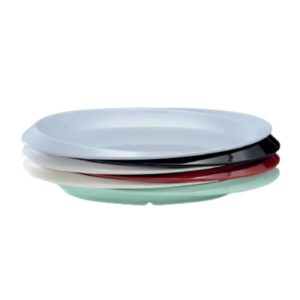 Zicco K-2250 Melamin Kayık Model Teşhir Tepsisi 31x47x4 cm Siyah