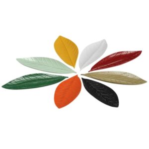 Zicco K-2600 Defne Model Melamin Büyük Teşhir Tabağı 17x47 cm Beyaz