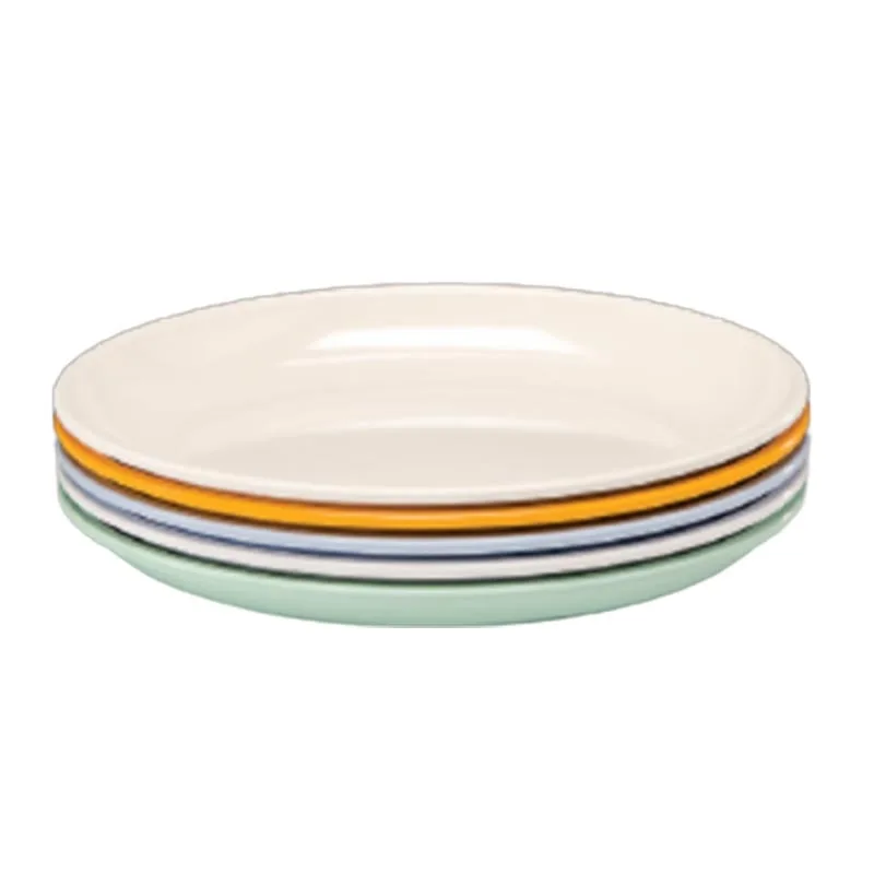 Zicco K-353 Oval Melamin Teşhir Tabağı 40.5x29.5x5 cm Beyaz