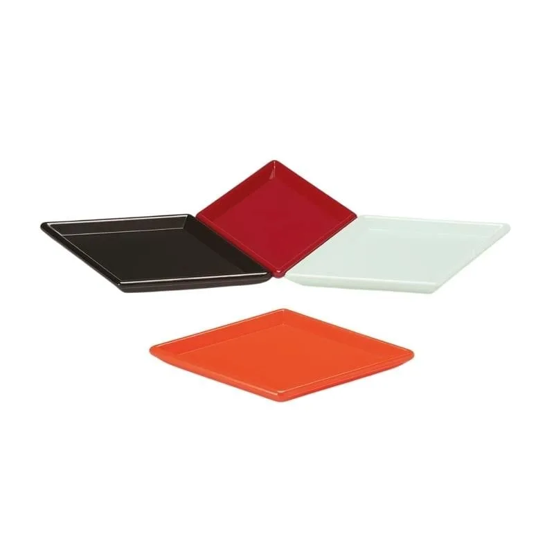 Zicco K-8511 Mini Baklava Dilimli Teşhir Tabağı 17x11 cm Beyaz