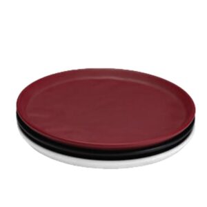 Zicco K-9200 Taş Model Melamin Teşhir Tepsisi 29 cm Siyah