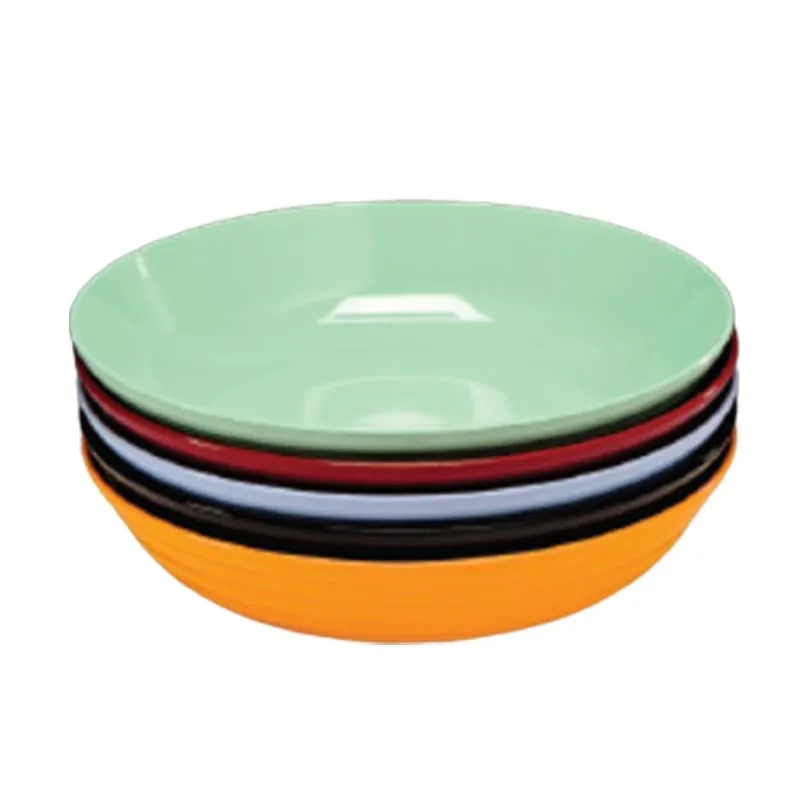 Zicco K-993 Yuvarlak Melamin Teşhir Tabağı 33.5x9 cm Siyah