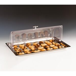 Zicco ZCP-018 Rolltop Kapaklı Polikarbon Muhafaza Kabı GN 1/1 56x36 cm