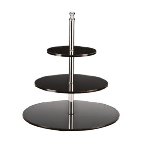 Zicco ZCP-034 Aynalı Yuvarlak Teşhir Standı Katlı 45 cm