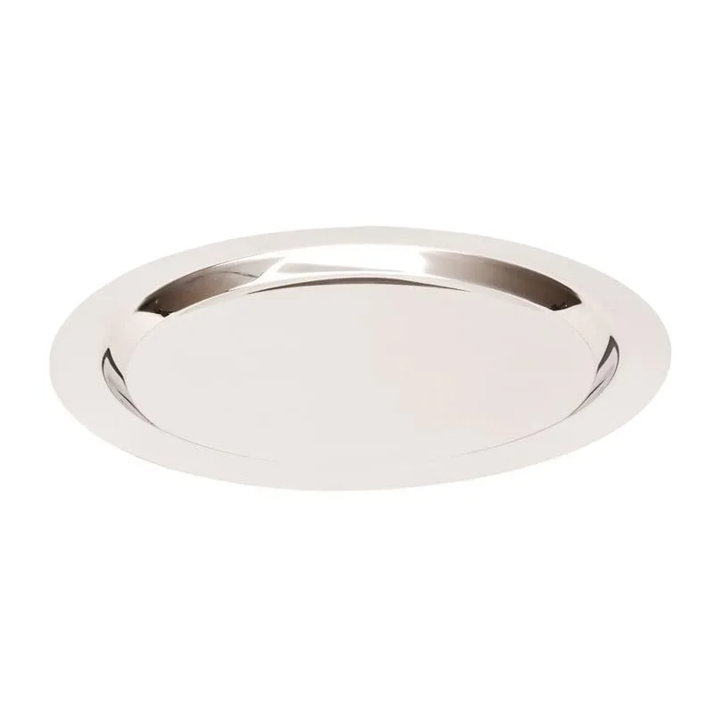 Zicco ZCP-072 Çelik Yuvarlak Teşhir Tepsisi 43.5cm