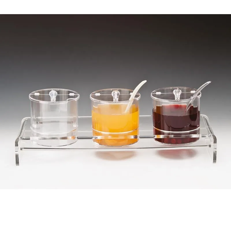 Zicco ZCP-200 Polikarbon Sosluk Reçellik Standı 3'lü 19.5x57x9 cm