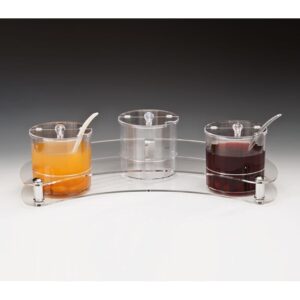 Zicco ZCP-209 Polikarbon Sosluk Reçellik Standı 3'lü 37x60x15 cm