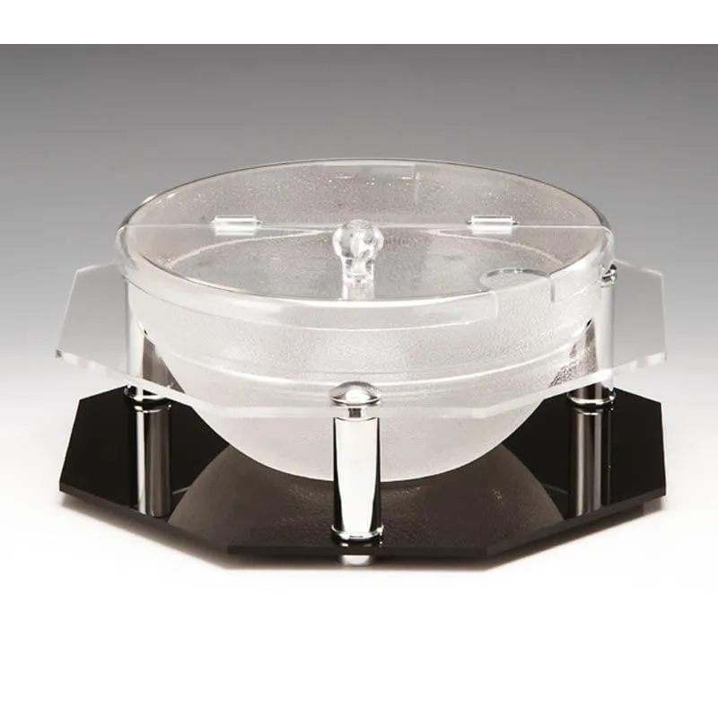 Zicco ZCP-247 Kaseli Kapaklı Polikarbon Teşhir Standı 29x7 cm