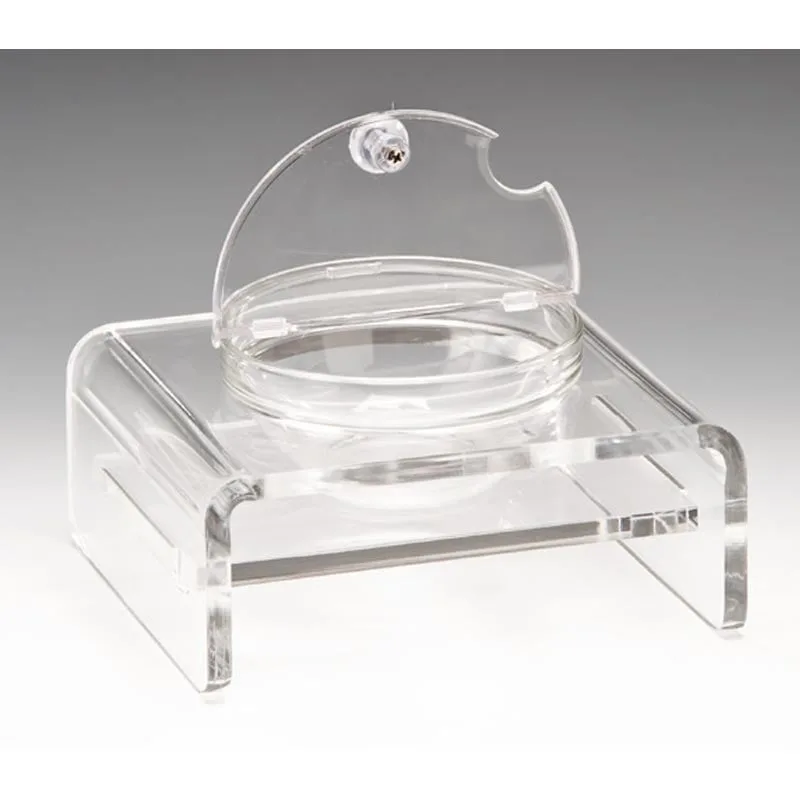 Zicco ZCP-286 Cam Kaseli Kapaklı Polikarbon Teşhir Standı 21x19 cm