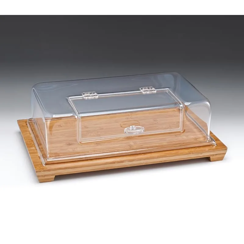 Zicco ZCP-533Ahşap Altlı Akrilik Pencere Kapaklı Muhafaza Kabı 59x39 cm
