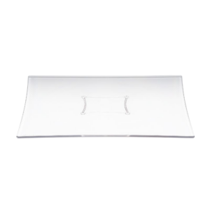 Zicco ZCP-623 Polikarbon Teşhir Tabağı 25x25 cm Şeffaf
