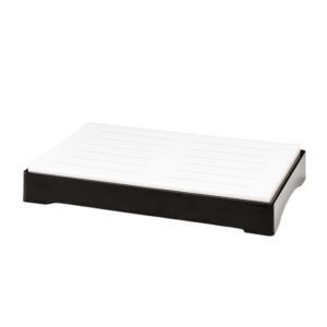 Zicco ZCP-654 Polikarbon Altlı Ekmek Kesme Tahtası 36x57 cm Siyah