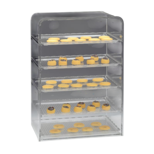 Zicco ZCP-677 Polikarbon Tepsili Teşhir Standı 5 Katlı 49 cm