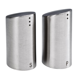 Zicco ZKC-123 Çelik Tuzluk Biberlik Çelik 8 cm