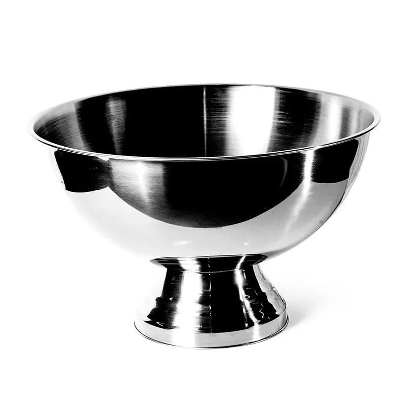 Biradlı BRD-3072 Çelik Punch Kasesi, 18/10 Cr-Ni, 39x25 cm