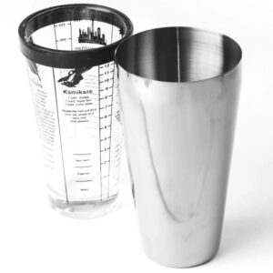 Biradlı BRD-3198 Paslanmaz Çelik Boston Shaker, 700 ml