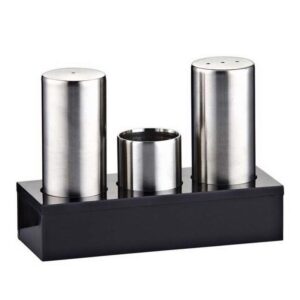 Biradlı GRV-06 Parlak Tuzluk Takımı, 3'lü