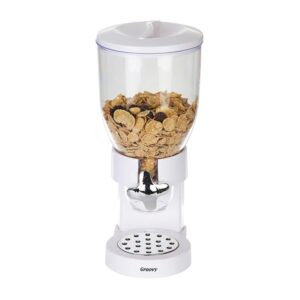 Biradlı GRV-10413 Mısır Gevreği Dispenseri, 3.5 L, Beyaz