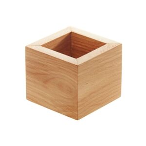 Biradlı GRV-1870 Ahşap Stick Şekerlik, 25x15 cm