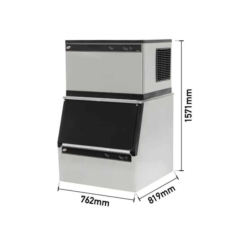 Empero JP.250 Küp Buz Makinesi Alt Hazneli 250 Kg/Gün