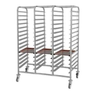 Empero Selfrom Bulaşık Toplama Arabası Dörtlü 37x53 Tepsi Kapasiteli