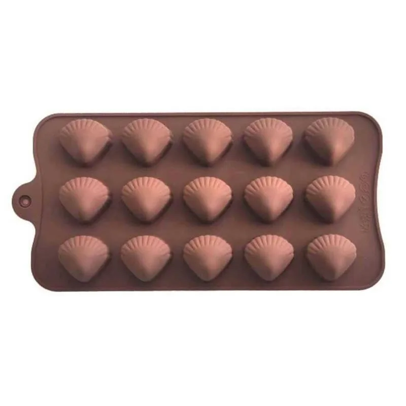 Epinox MID-13 Midye Silikon Çikolata Kalıbı