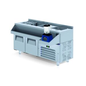 İceinox CCY 140 2 Kapılı Kokteyl Hazırlık Buzdolabı 190 L 304 K